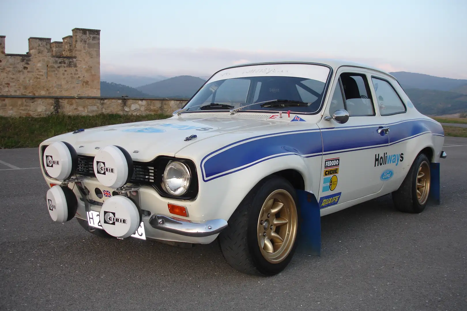 Ford Escort Mk1 grupo II Blanco - 1