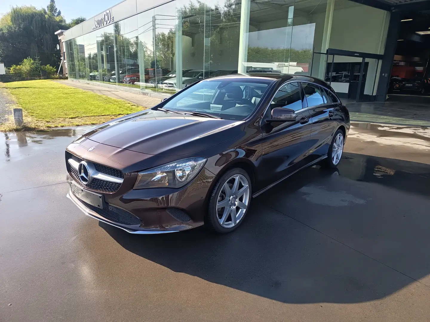 Mercedes-Benz CLA 200 d Euro6 Leder Navigatie Trekhaak Bruin - 1