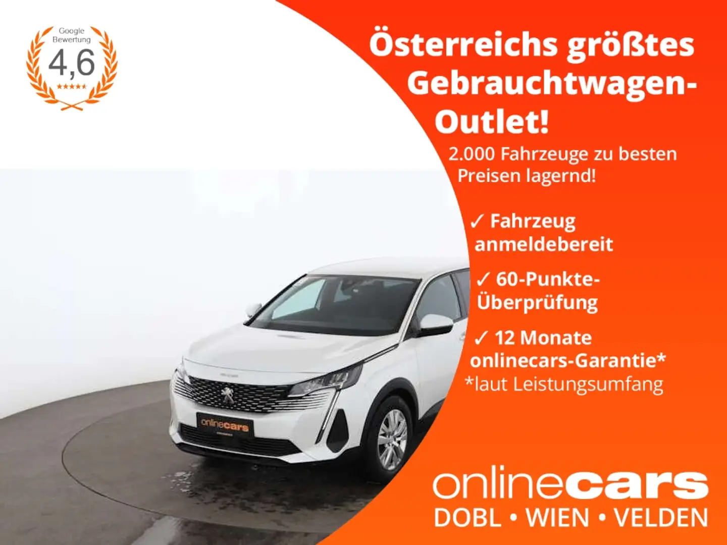 Peugeot 5008 1.2 PureTech 130 Active 7-SITZER LED R-CAM Fehér - 1