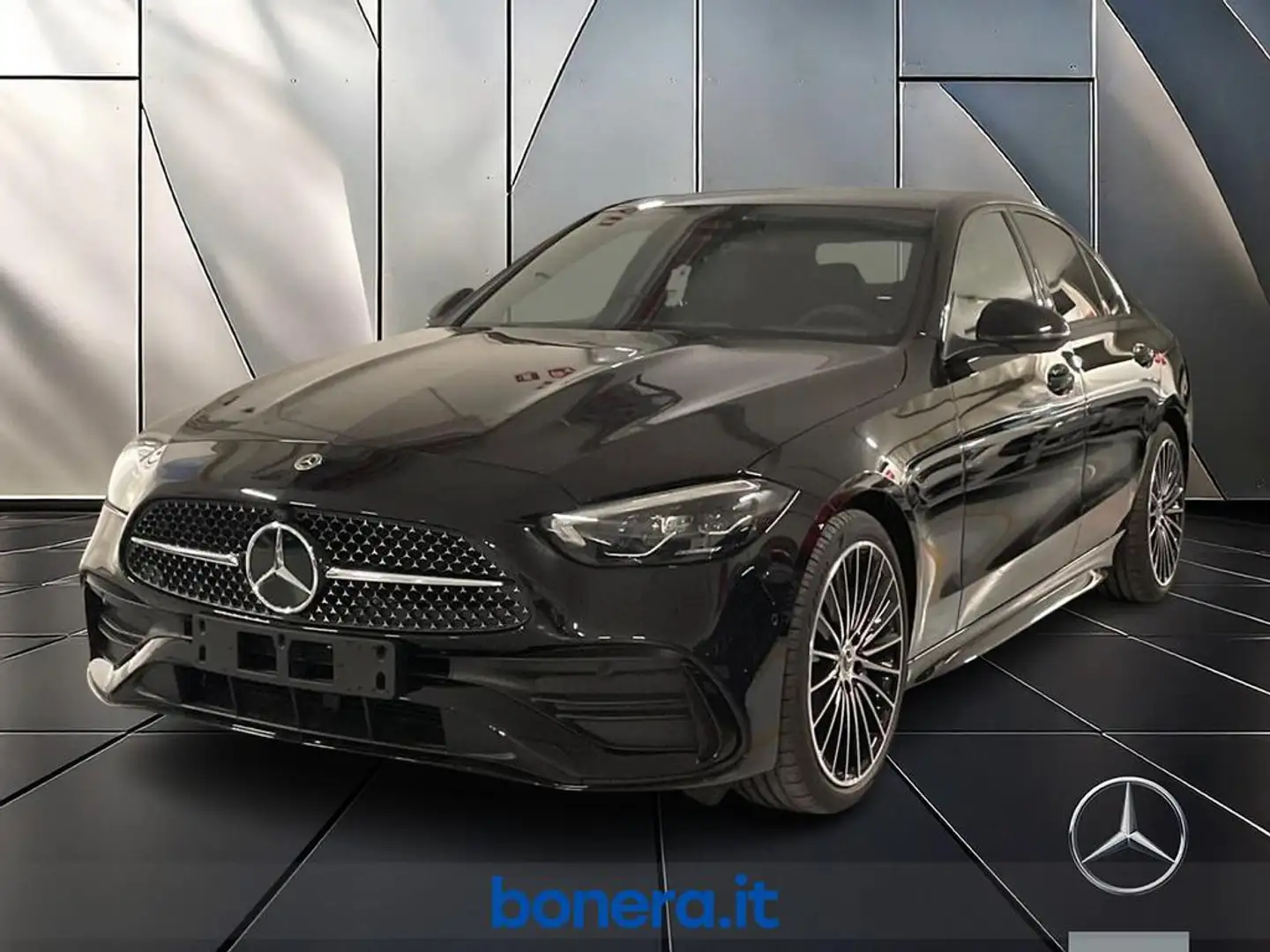 Mercedes-Benz C 220 d mhev AMG Line Advanced Plus 4matic auto Nero - 1
