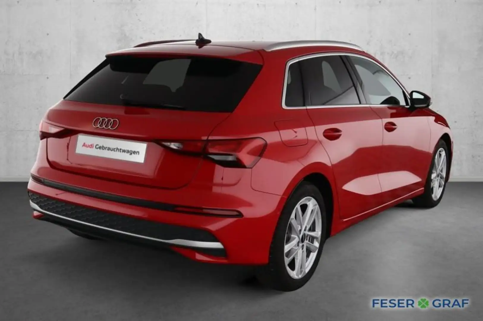 Audi A3 30 TFSI - NAVI - SONOS - AHK - LED Rot - 2