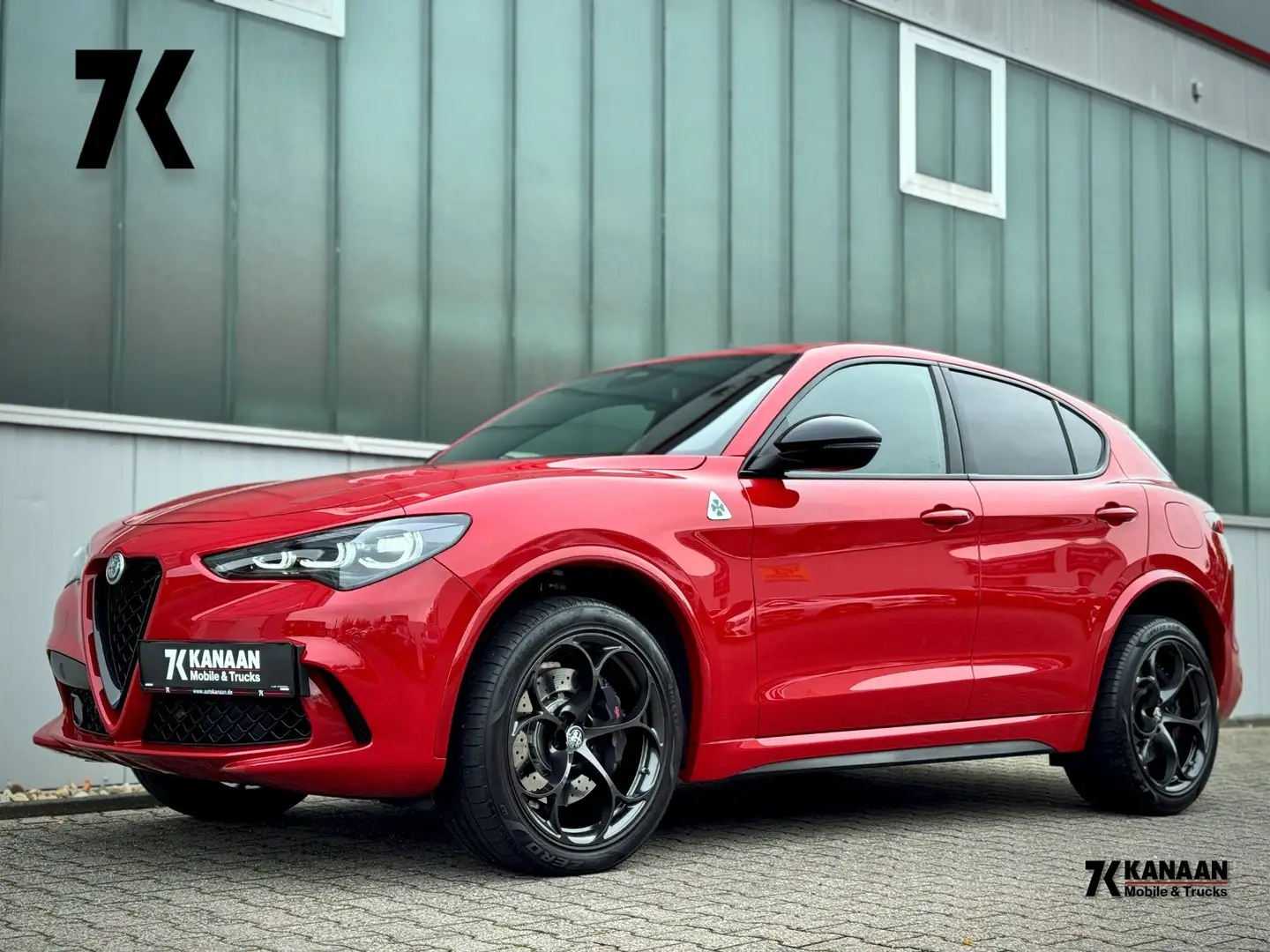 Alfa Romeo Stelvio 2.9 V6 Quadrifoglio Q4 Rot - 1