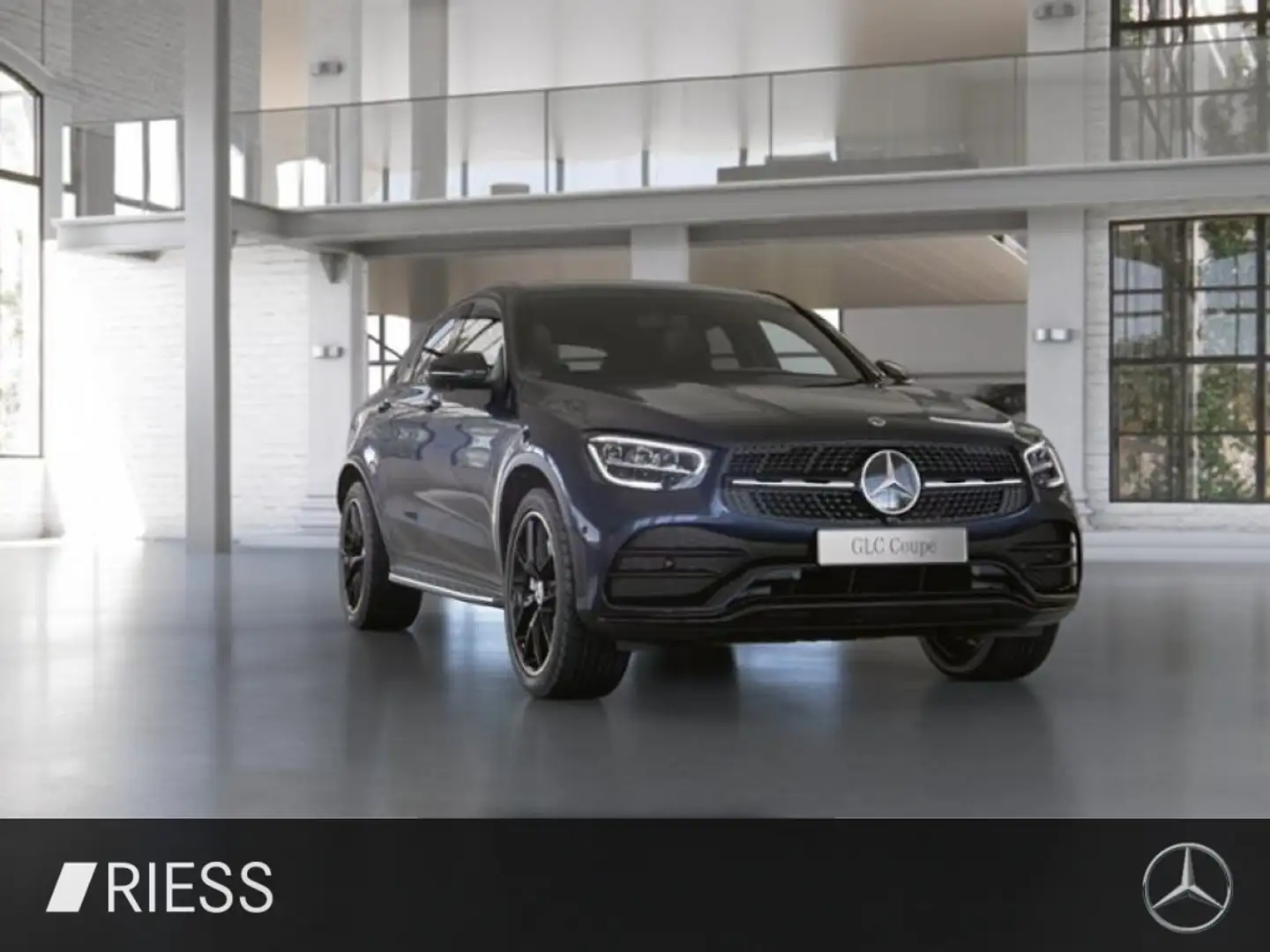 Mercedes-Benz GLC 220 d 4M AMG + Top Ausstattung Blau - 2
