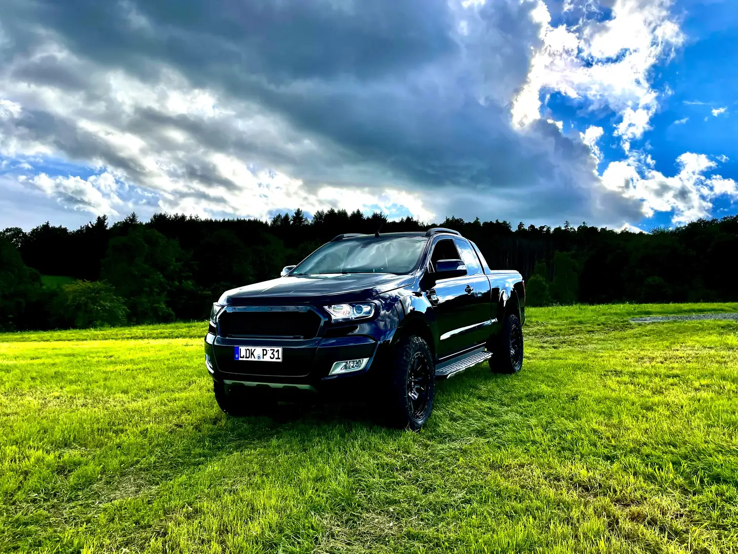 Ford Ranger Extra Autm. Wildtrak Schwarz - 1