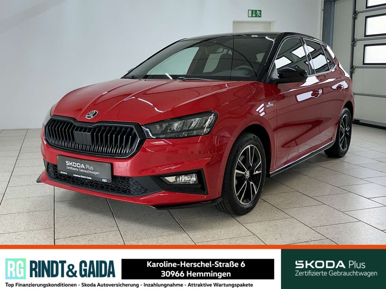 Skoda Fabia 2025 — 1.0 TSI DSG Monte Carlo PDC SHZ LED