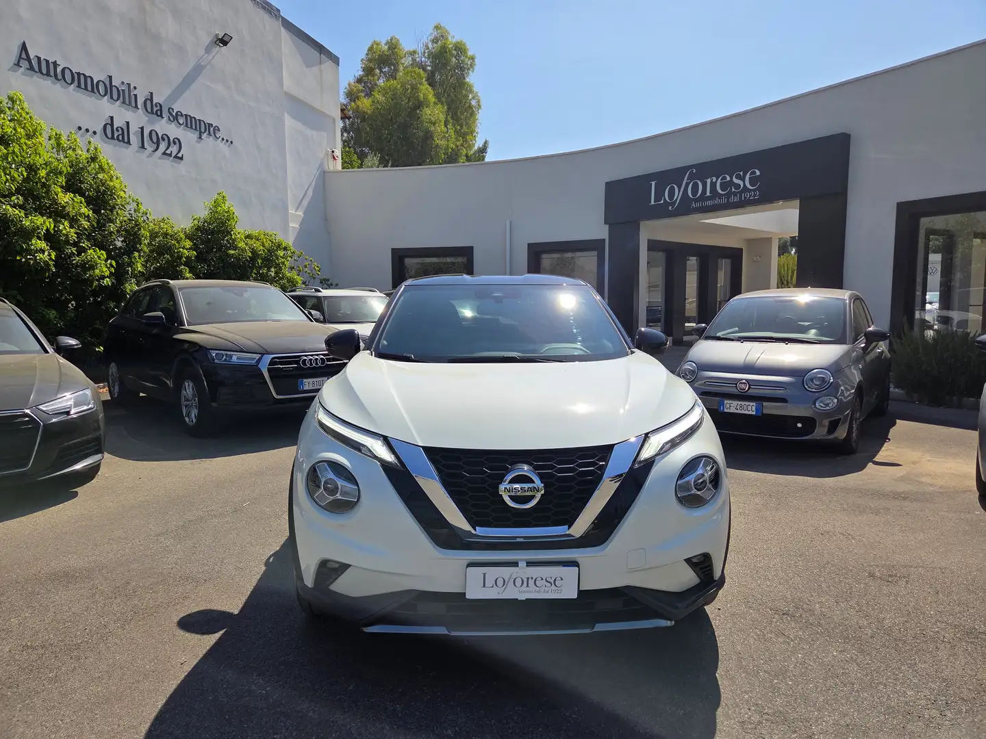 Nissan Juke Juke 1.0 dig-t N-Connecta 117cv dct Bianco - 1