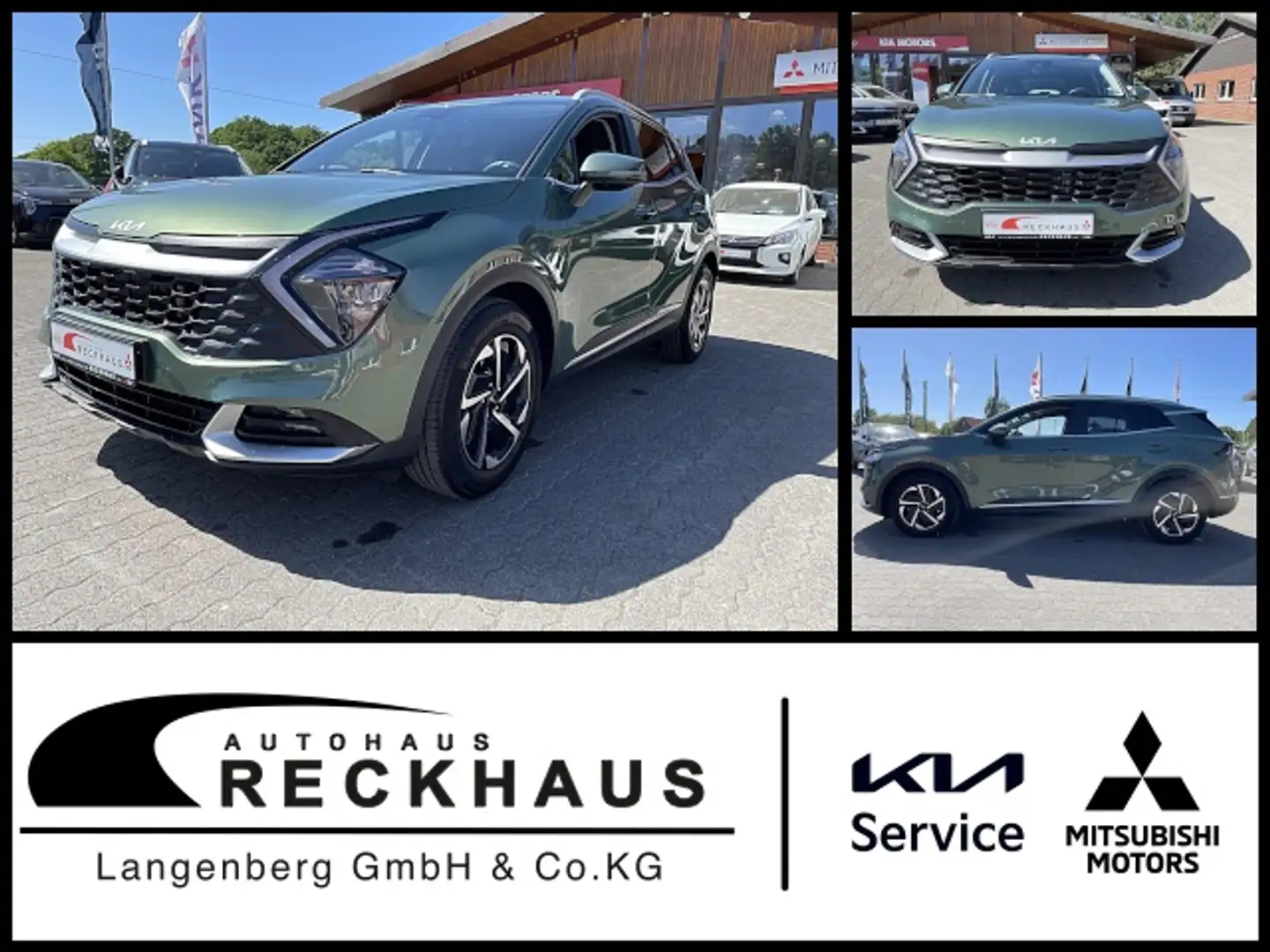 Kia Sportage 1.6T 48V 2WD VISIOM KOMFORT Klima Navi Vert - 1