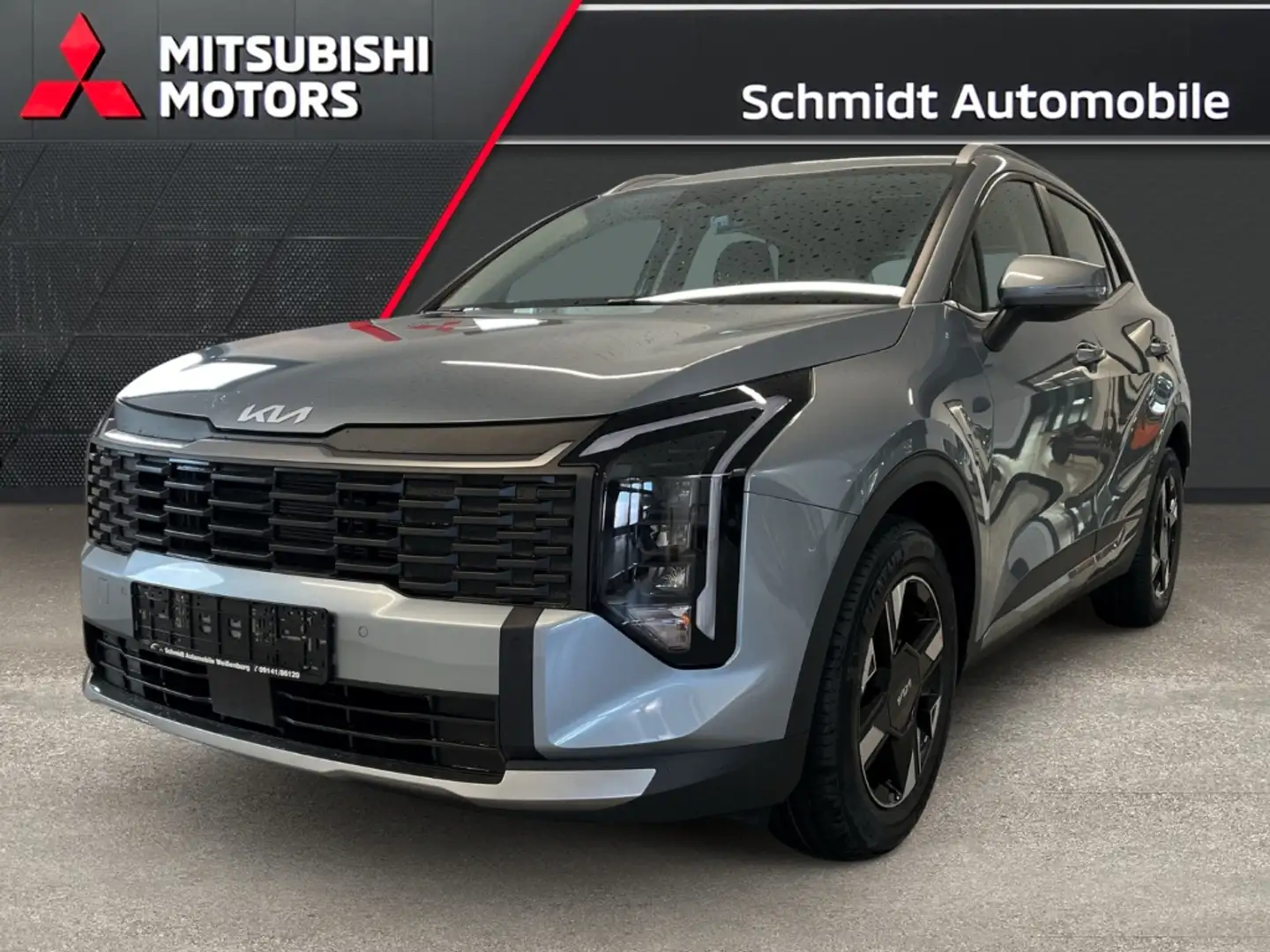 Kia Sportage 1.6 T-GDi Vision LED ACC PDC KAM NAVI SHZ Silber - 1