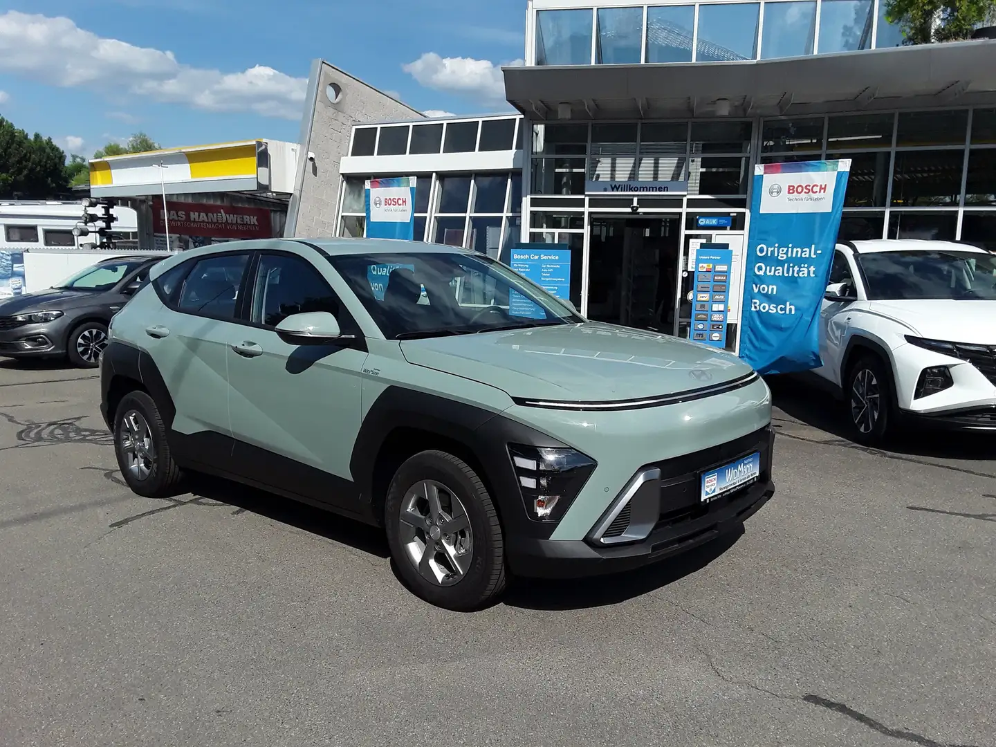 Hyundai KONA 1.6 GDI DCT Hybrid Select 129PS NAVI LED, RFK uvm. Grün - 1