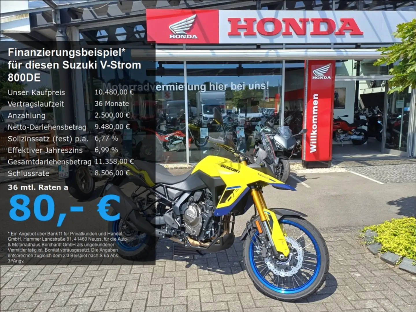 Suzuki V-Strom 800DE *4 Jahre Garantie*Quickshifter*Gelb*82 PS* Jaune - 1