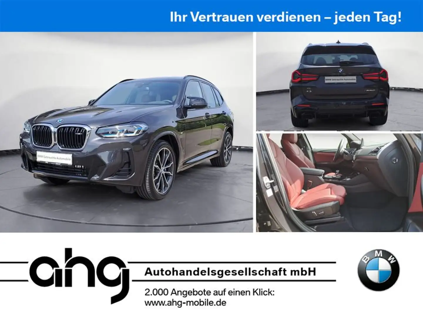 BMW X3 M i Navi Head Up Laserlicht Sitzverstellung Gris - 1