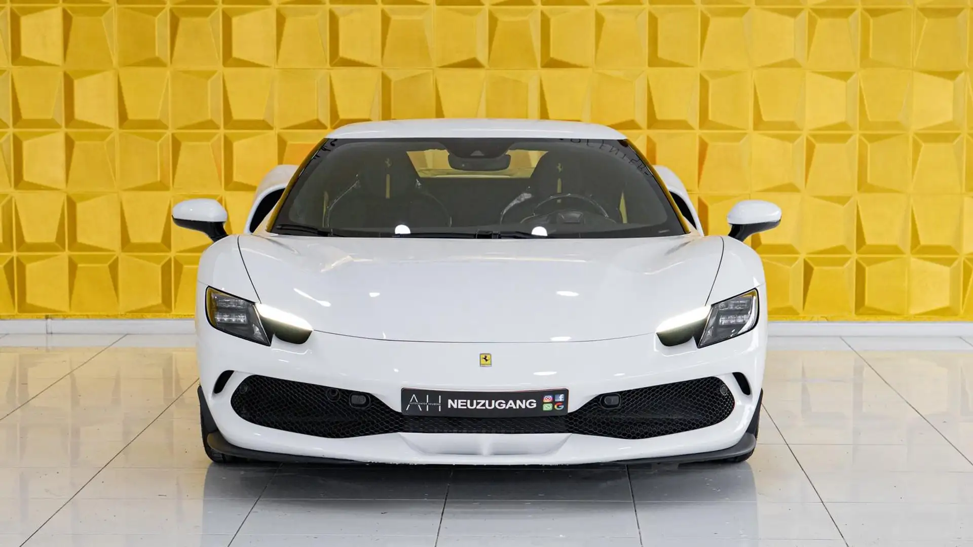 Ferrari 296 GTB *RACING SEAT*PASSENGER DISPLAY*CARBON* Weiß - 2