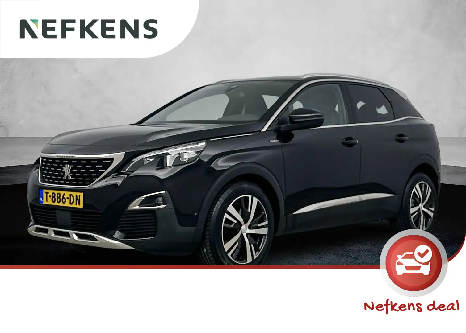 Peugeot 3008 1.2 130 pk Automaat GT Line | Nieuwe Distributieri Noir - 1