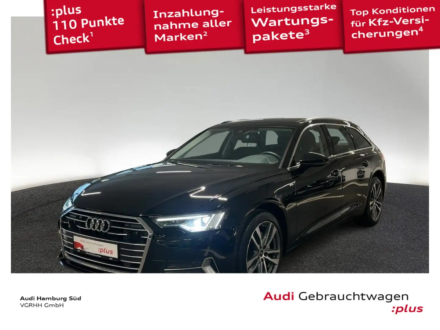 Audi A6 40 TDI sport quattro NAV/MATRIX/PANO Schwarz - 1