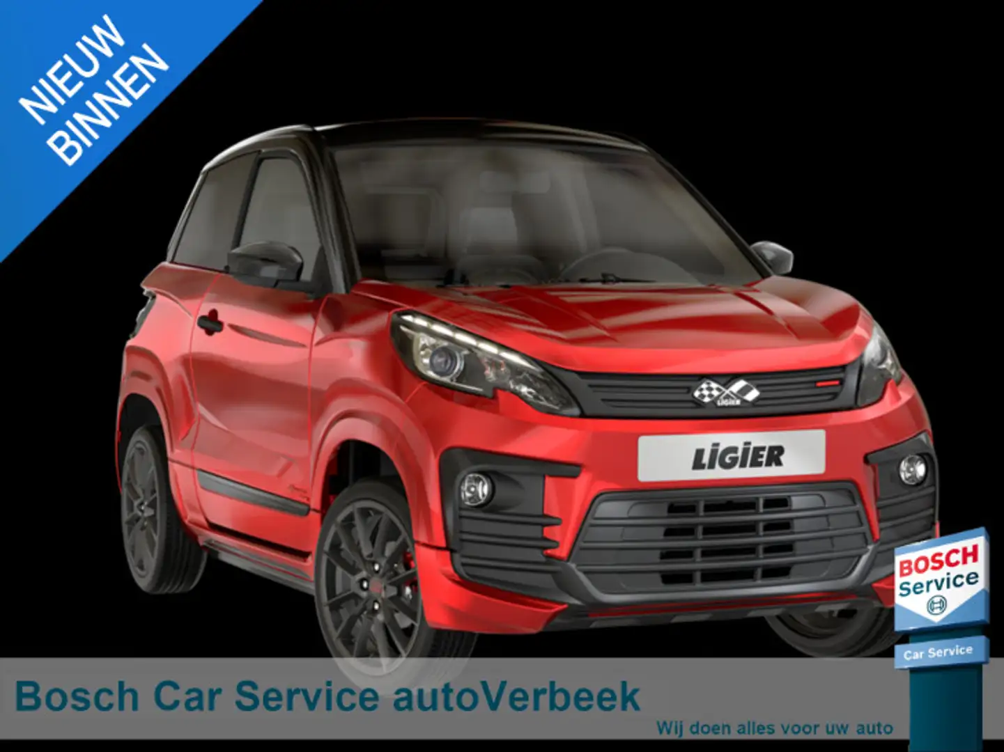 Ligier JS 60 Sport Sun Ultimate DCi | Airco | Stuurbekrachtigin Rot - 1