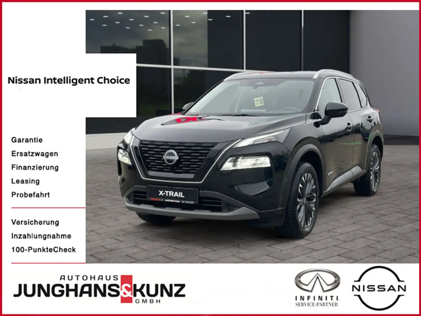 Nissan X-Trail e-Power e-4orce N-Connecta Anhängerkuppl Schwarz - 1