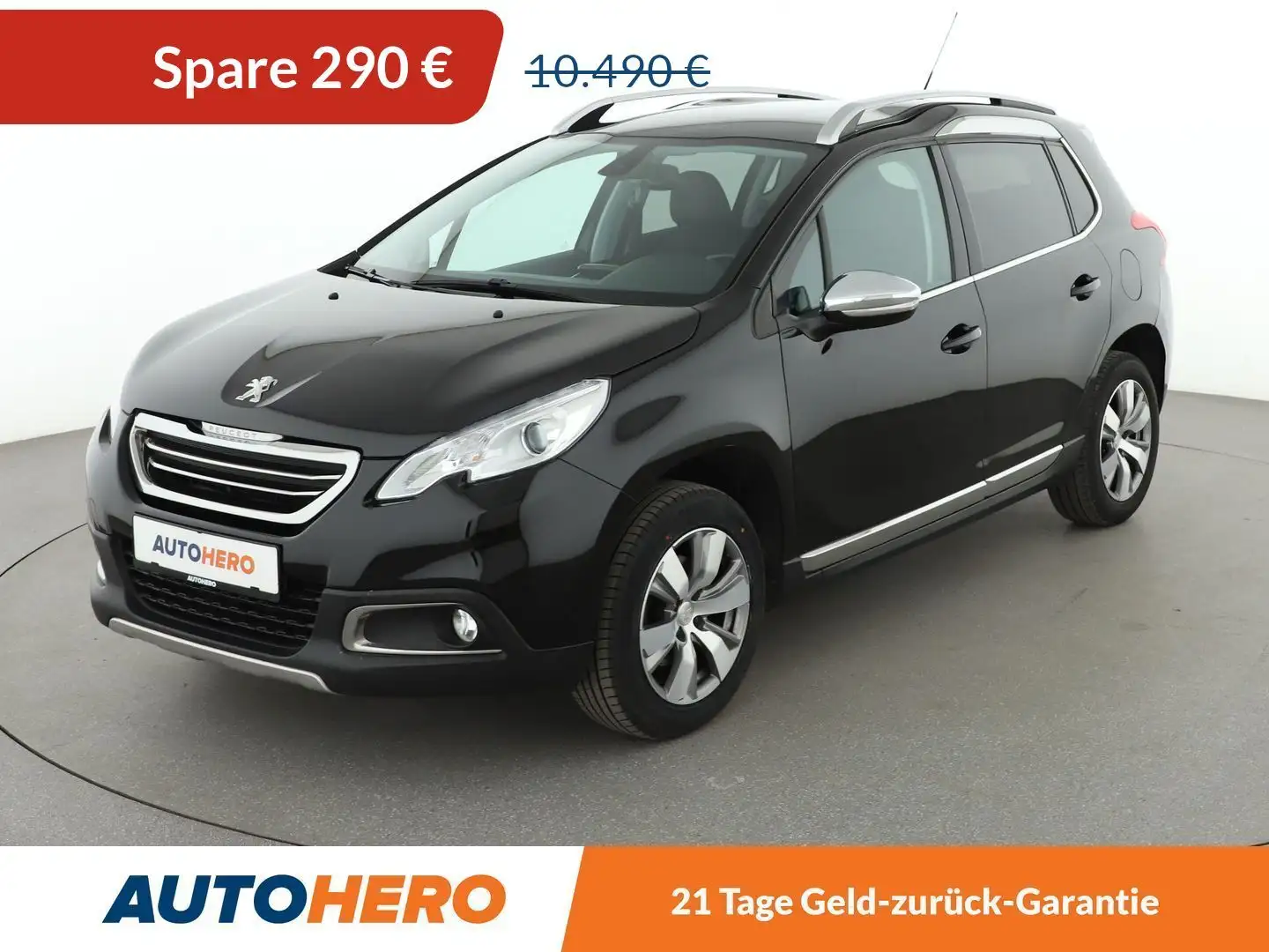 Peugeot 2008 1.6 Blue-HDi Allure *TEMPO*PDC*KLIMA* Schwarz - 1