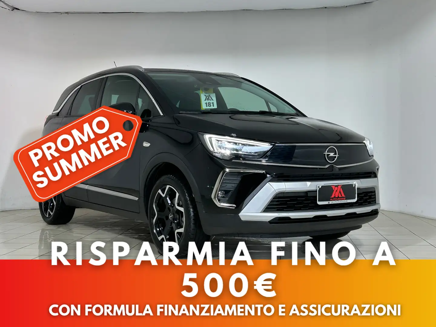 Opel Crossland 1.2 Ultimate + retrocamera Nero - 1