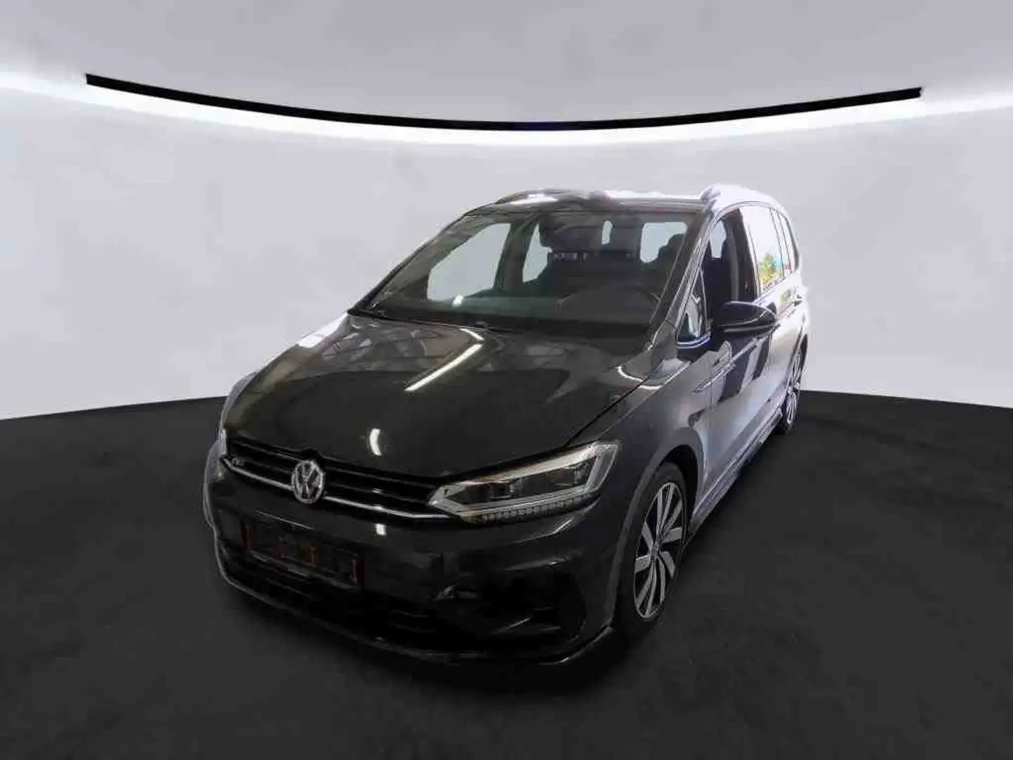 Volkswagen Touran 1.5 TSI DSG R-LINE BLACK 7-SITZE +AHK +LED +ACC + Schwarz - 2