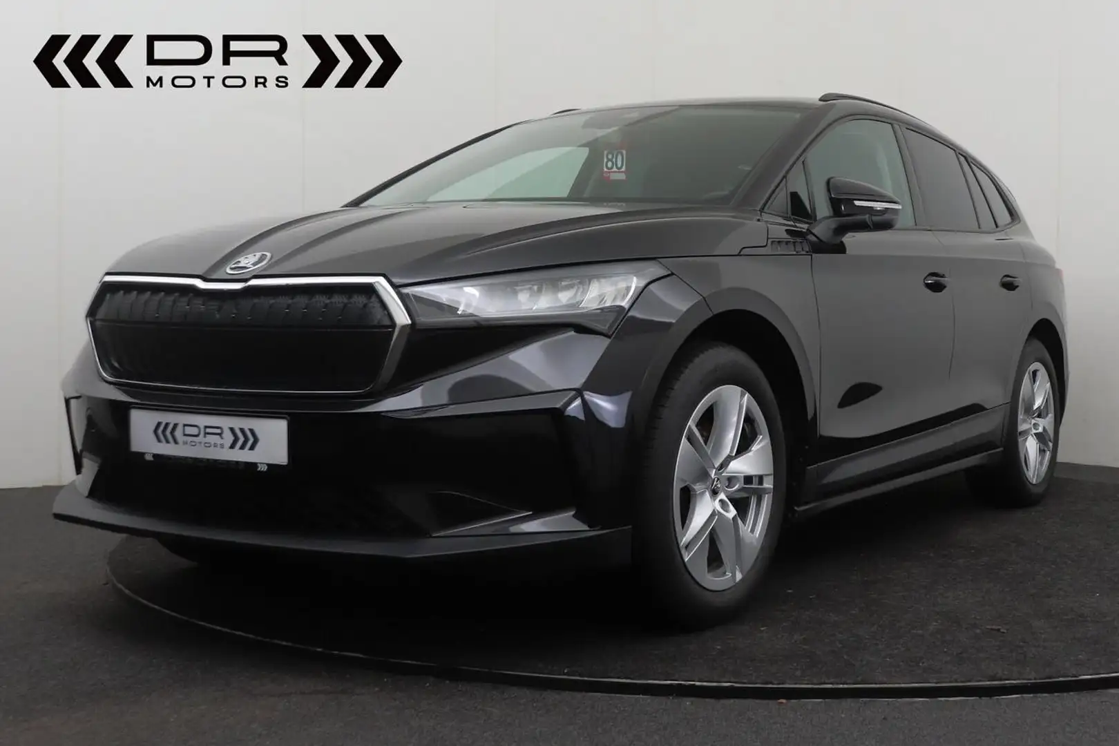 Skoda Enyaq iV 60 62KW/h - LEDER - NAVI - LED - TREKHAAK Noir - 1