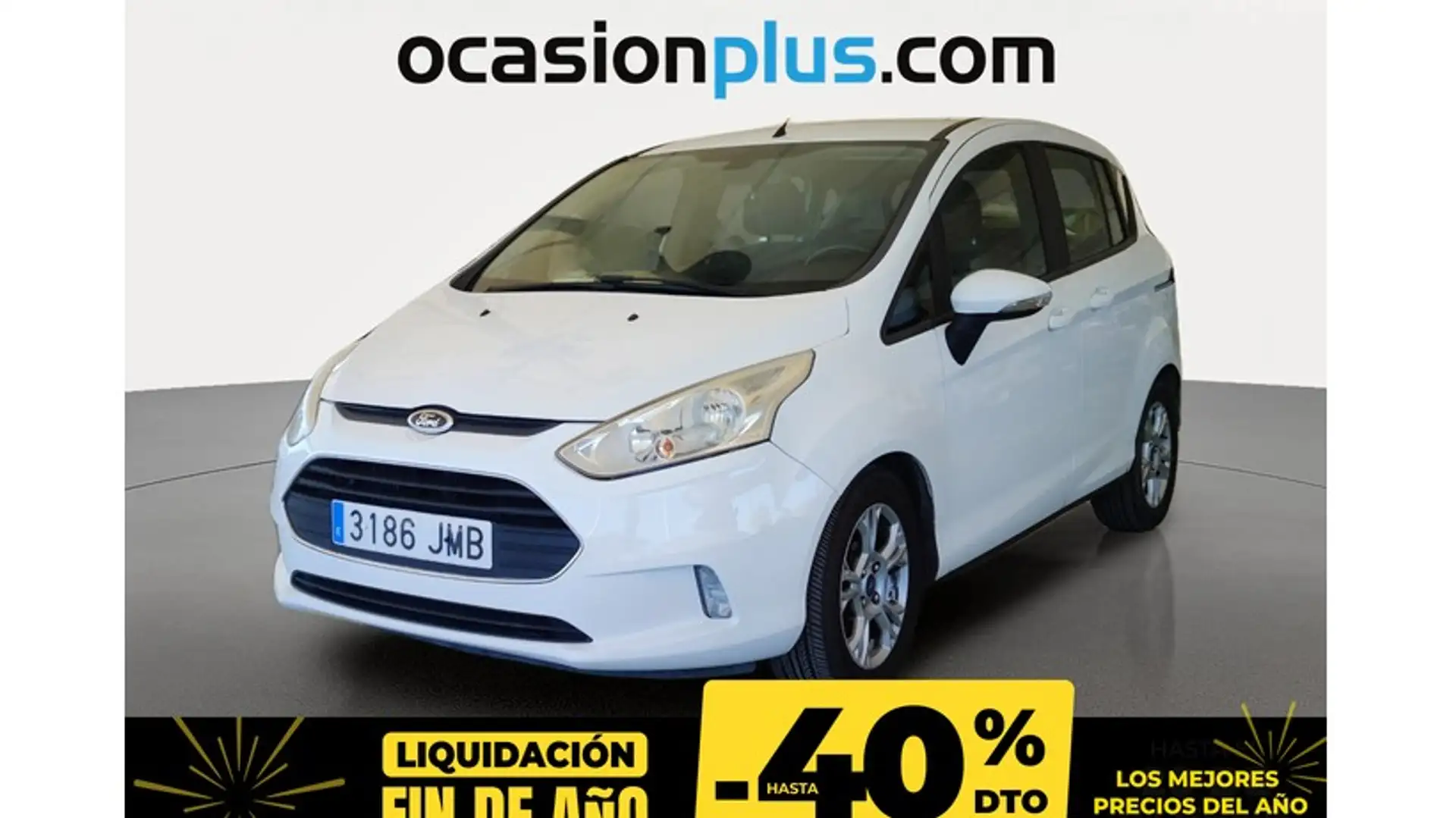 Ford B-Max 1.5TDCi Trend 95 Blanc - 1
