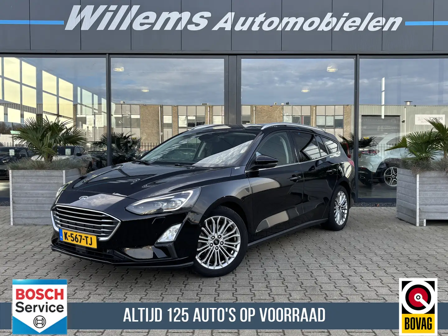 Ford Focus Wagon 1.0 EcoBoost Titanium Business Stoelverwarmi Noir - 1