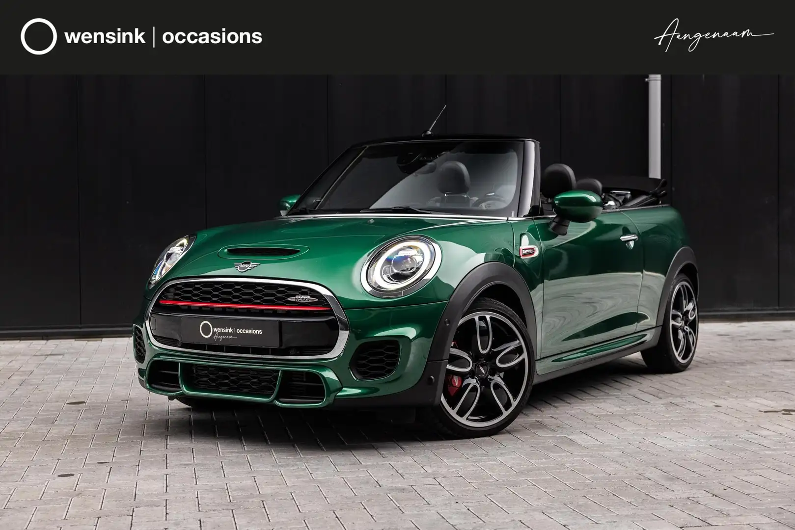 MINI John Cooper Works Cabrio Mini 2.0 Chili | 231pk | Harman/Kardon | Adaptieve Groen - 1
