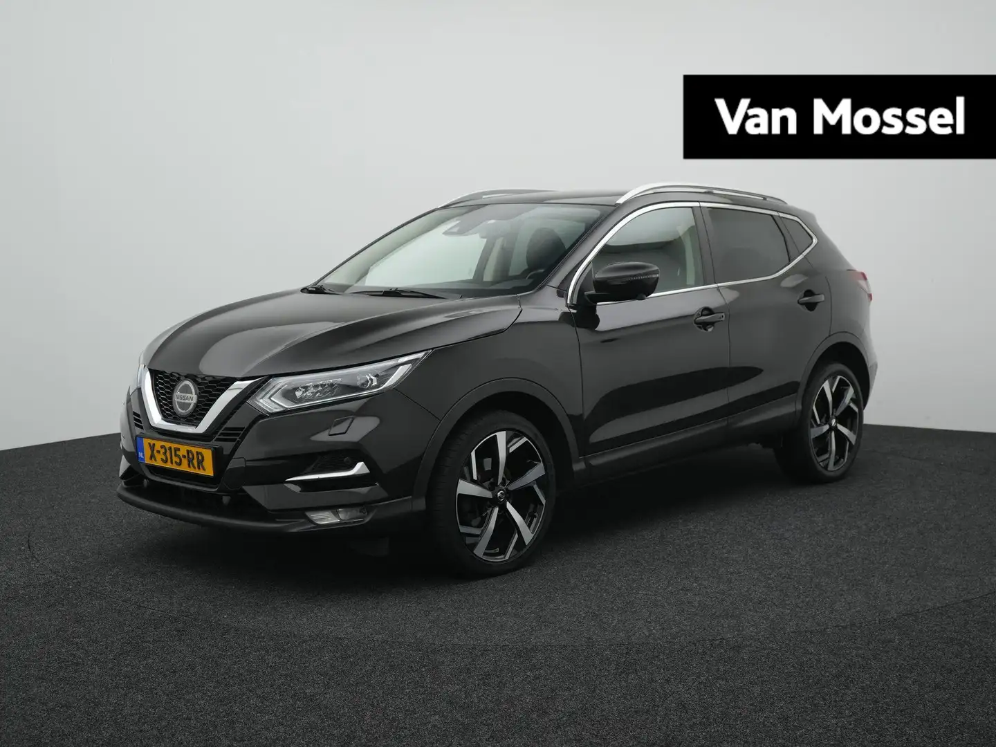 Nissan Qashqai 1.3 DIG-T Tekna + AUTOMAAT | NAPPA LEDER | PANORAM Noir - 1