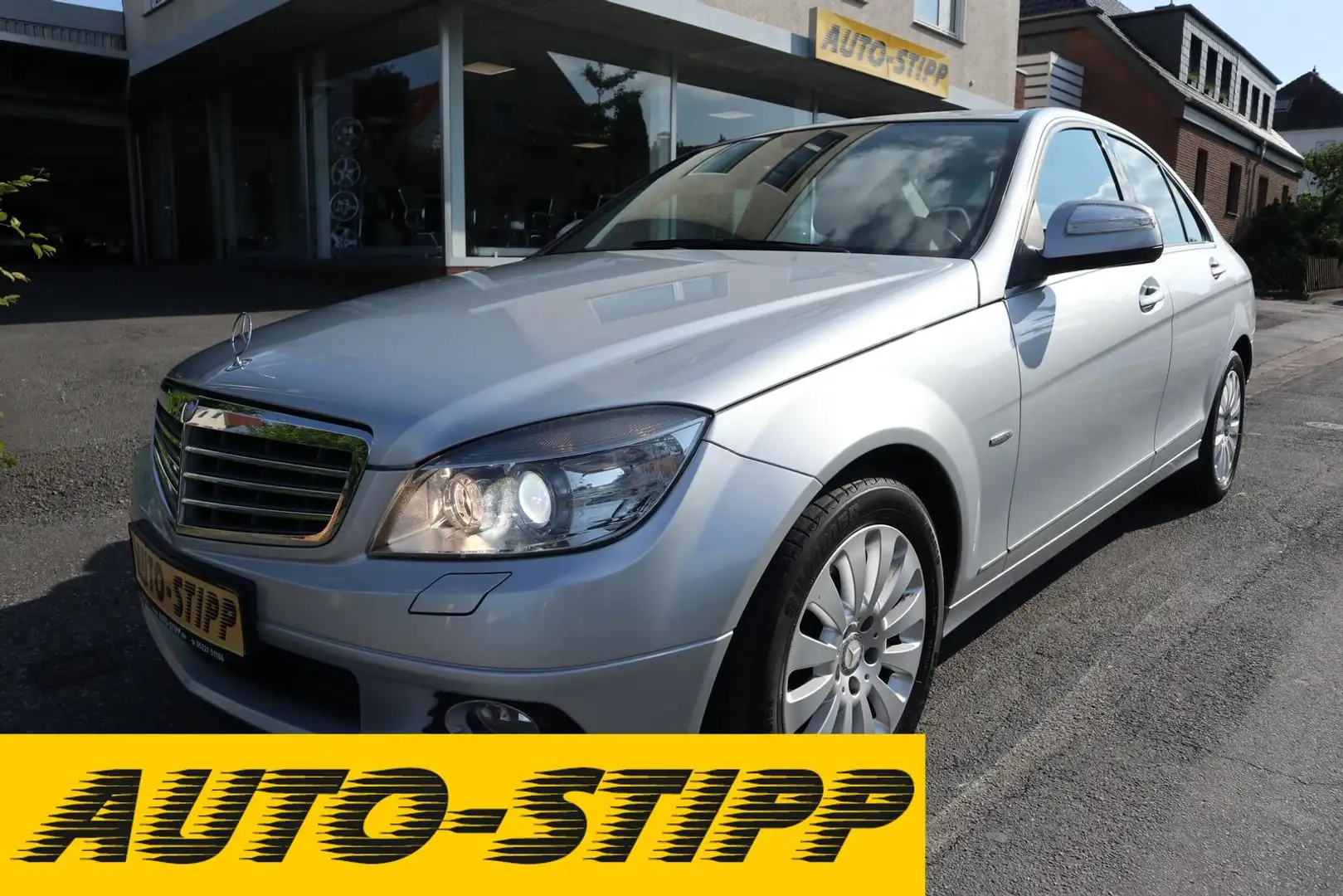 Mercedes-Benz C 200 C200 Kompr. Elegance TEMP AHK XENON SITZH BLUET Plateado - 1