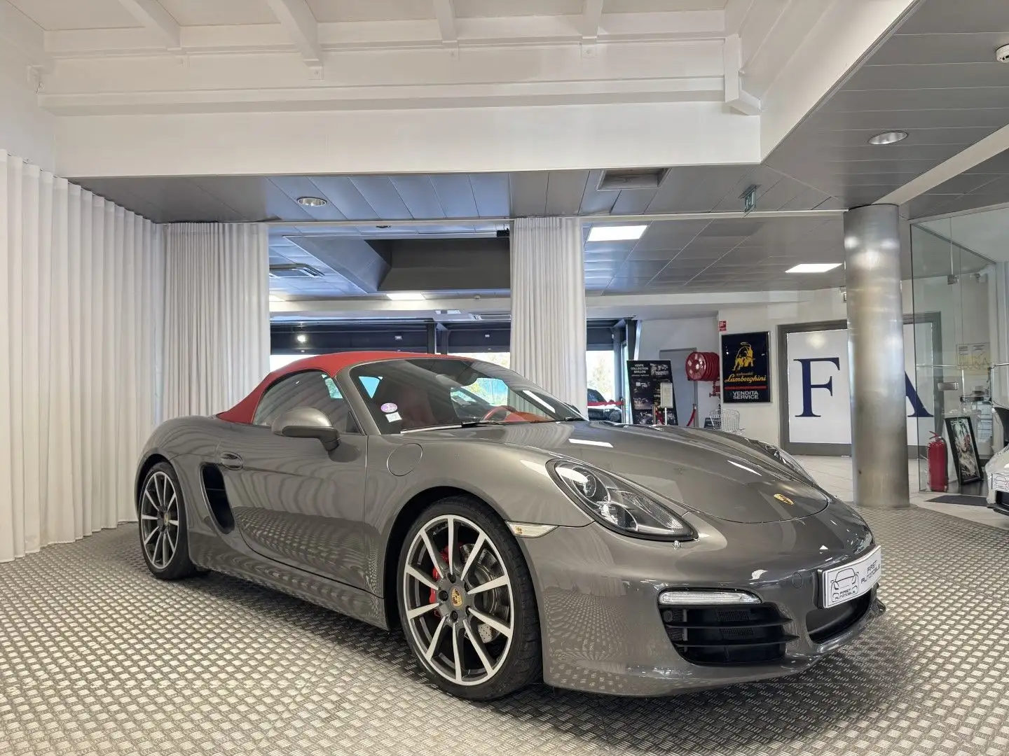 Porsche Boxster (981) 3.4 315CH S PDK Gris - 2