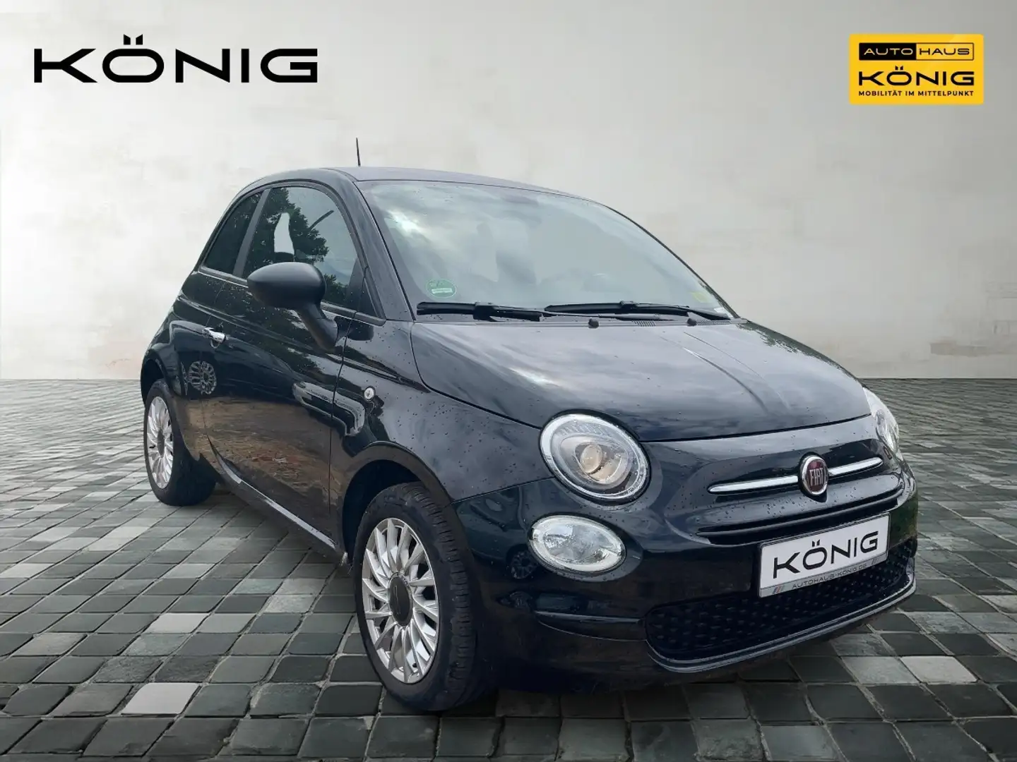 Fiat 500 MY23 1.0 GSE Klima & Sound Schwarz - 2