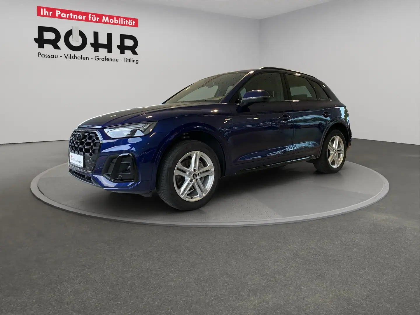 Audi Q5 S LINE (PDC PLUS.NAVI.SHZ.LED.GRA) 2.0 TDI quattro Blau - 2