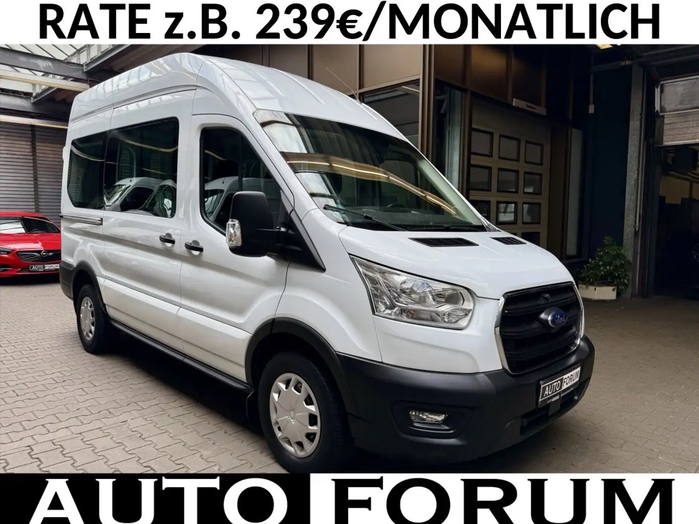 Ford Transit 2.0 TDCi L2H3 BUS 9SITZ KLIMA PDC TEMPOM Weiß - 1