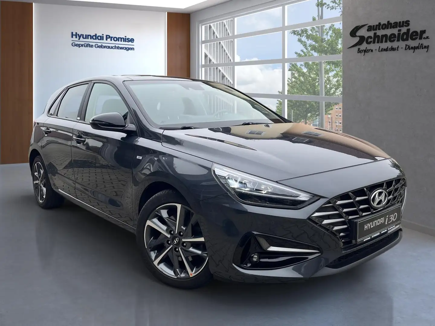 Hyundai i30 1.5 TGDi 48V Edition 30+ NAVI/PANO/LED/KAMERA Gris - 2