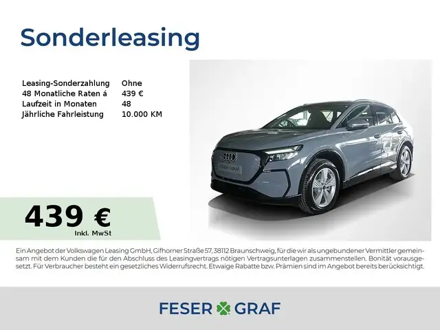 Audi Q4 E-Tron in Grey for sale