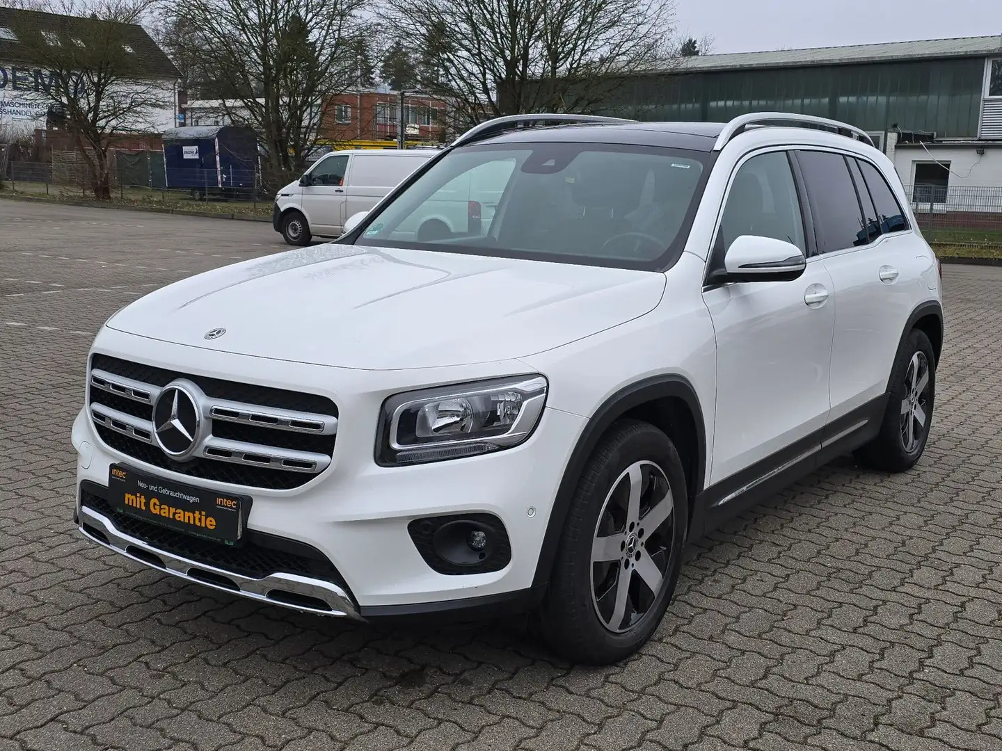 Mercedes-Benz GLB 220 d Progressive Ambiente Panoramadach Navi Blanc - 1