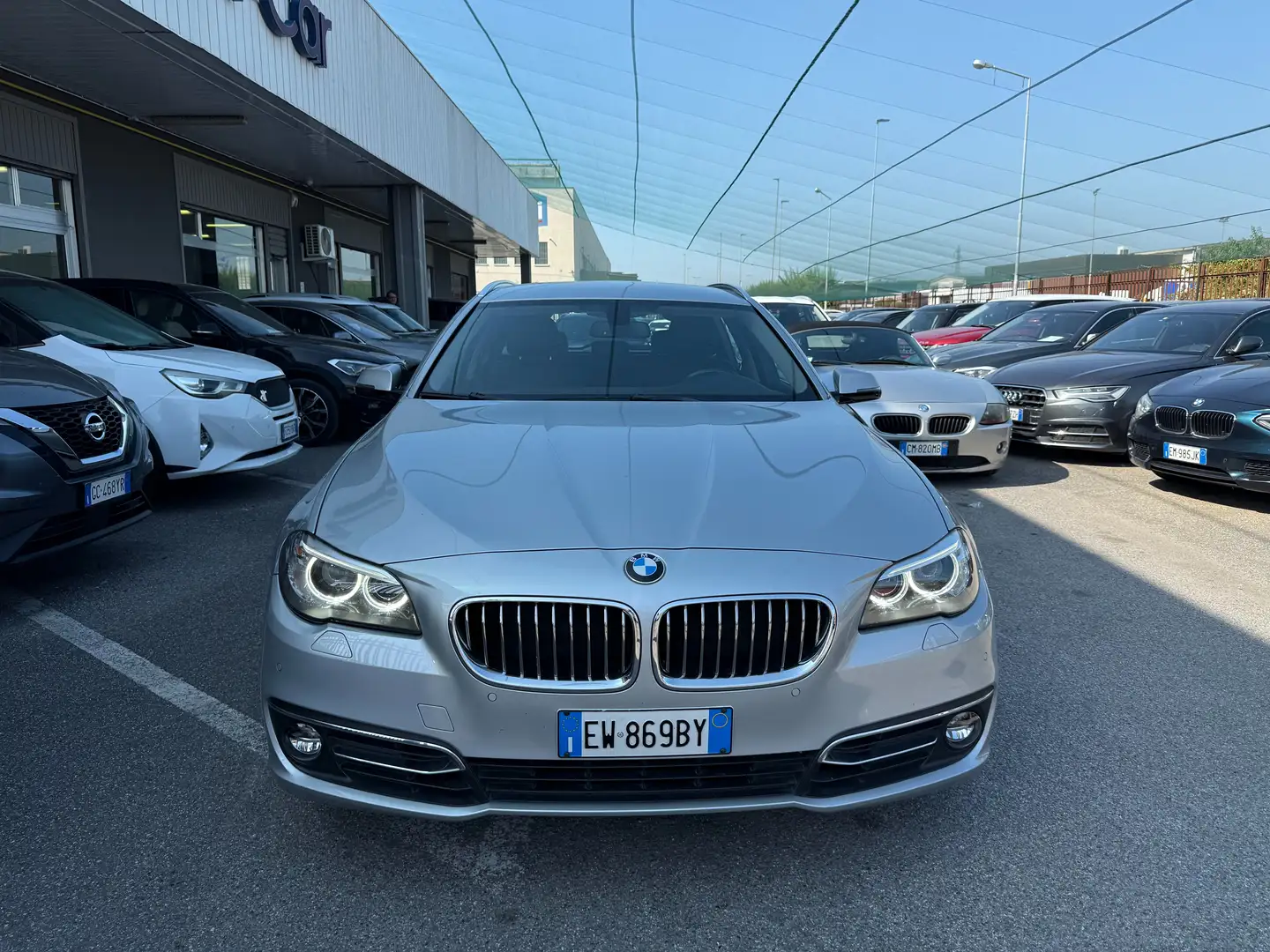 BMW 520 520d Touring xdrive Luxury 184cv auto E6 Grigio - 2