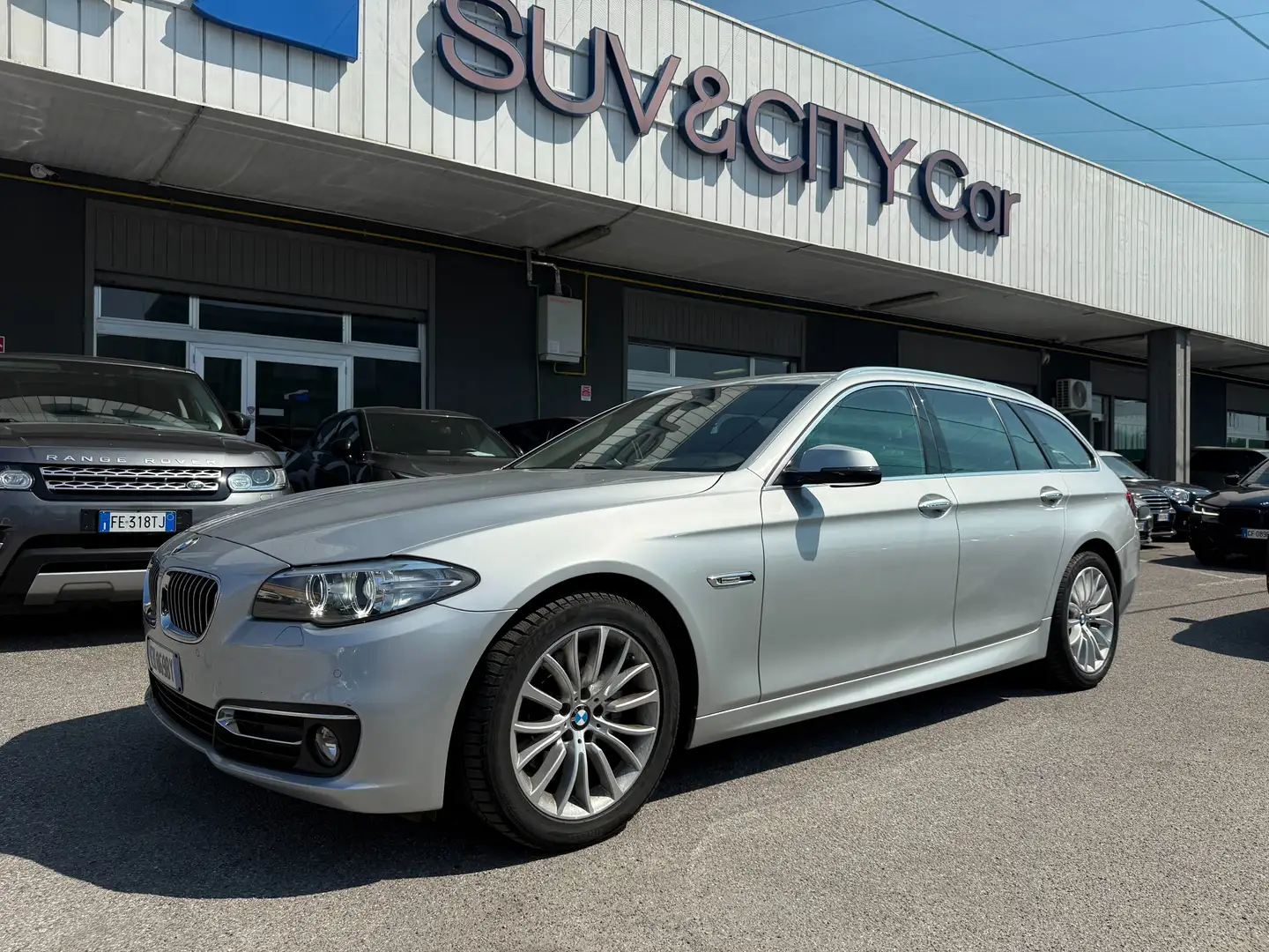 BMW 520 520d Touring xdrive Luxury 184cv auto E6 Grigio - 1