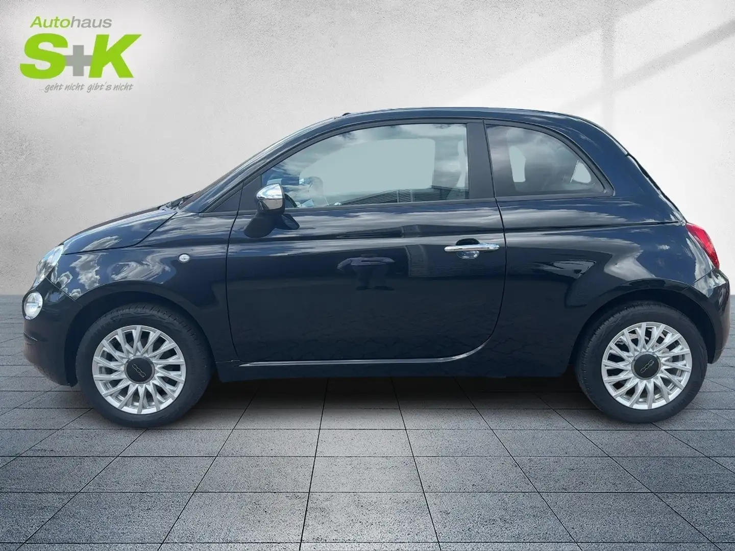 Fiat 500C 1,0l Hybrid+FALTDACH+TEMPOMAT+KLIMA+NAVI+++ Schwarz - 2