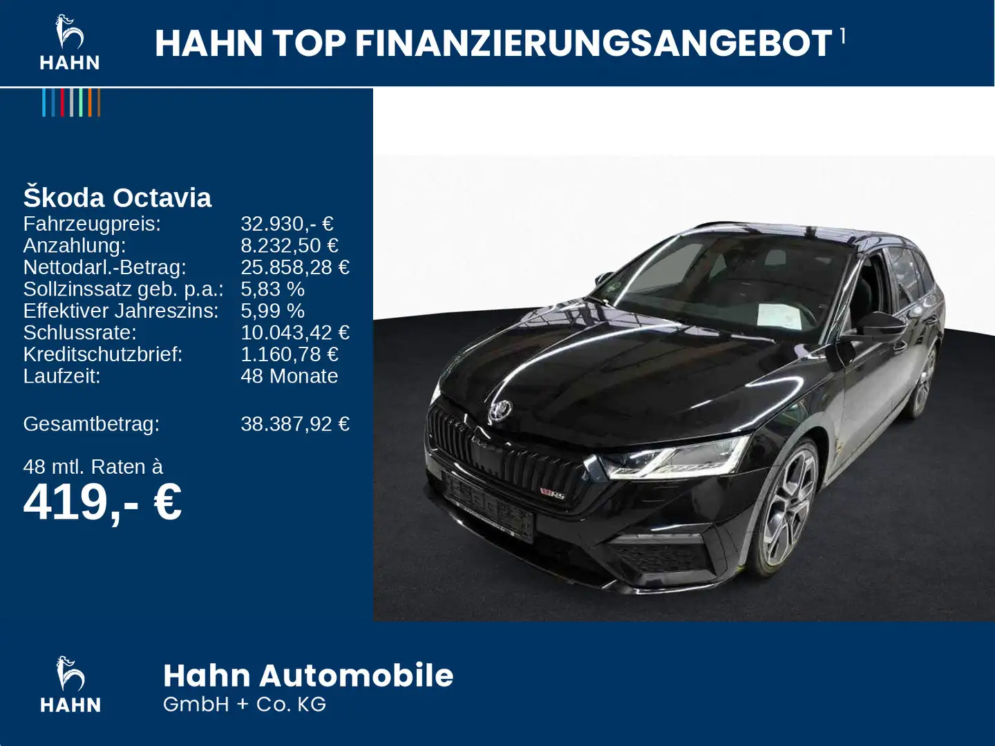 Skoda Octavia Combi 2.0TDI DSG RS Plus Matrix Pano HUD Zwart - 2