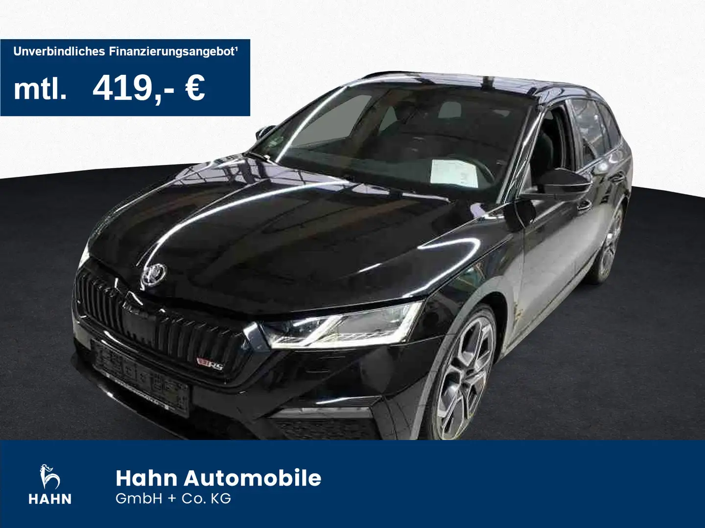 Skoda Octavia Combi 2.0TDI DSG RS Plus Matrix Pano HUD Zwart - 1