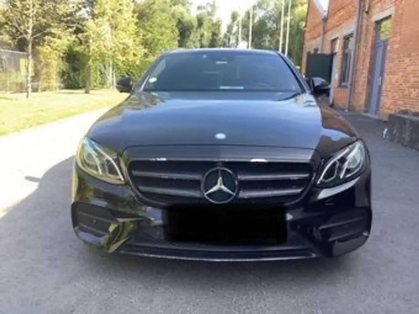 Mercedes-Benz E 220 E220  d AMG Line panoramique camera Nero - 2