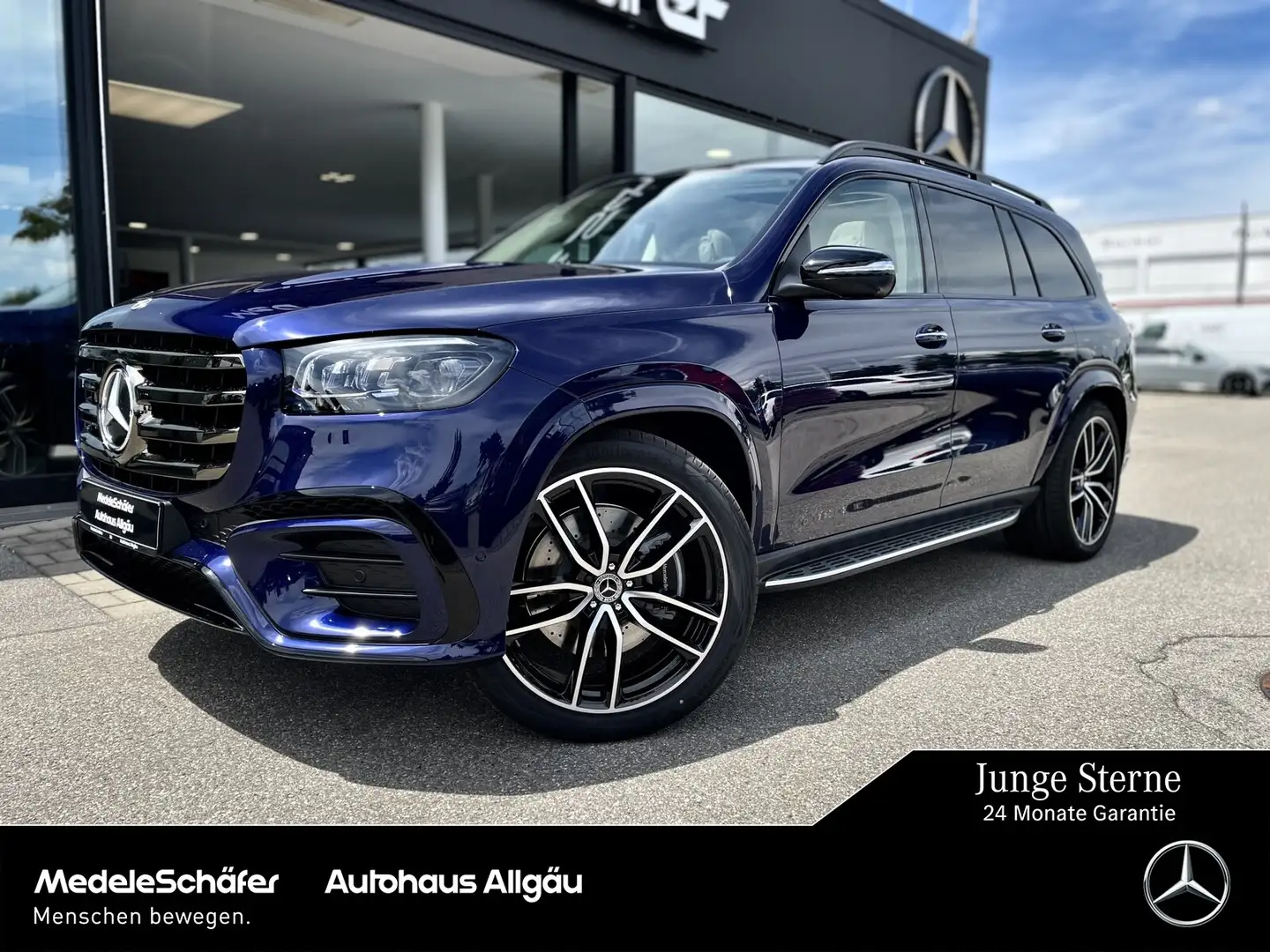Mercedes-Benz GLS 450 GLS 450 d 4M AMG Night Distr Airm Pano AHK Burm Bleu - 1
