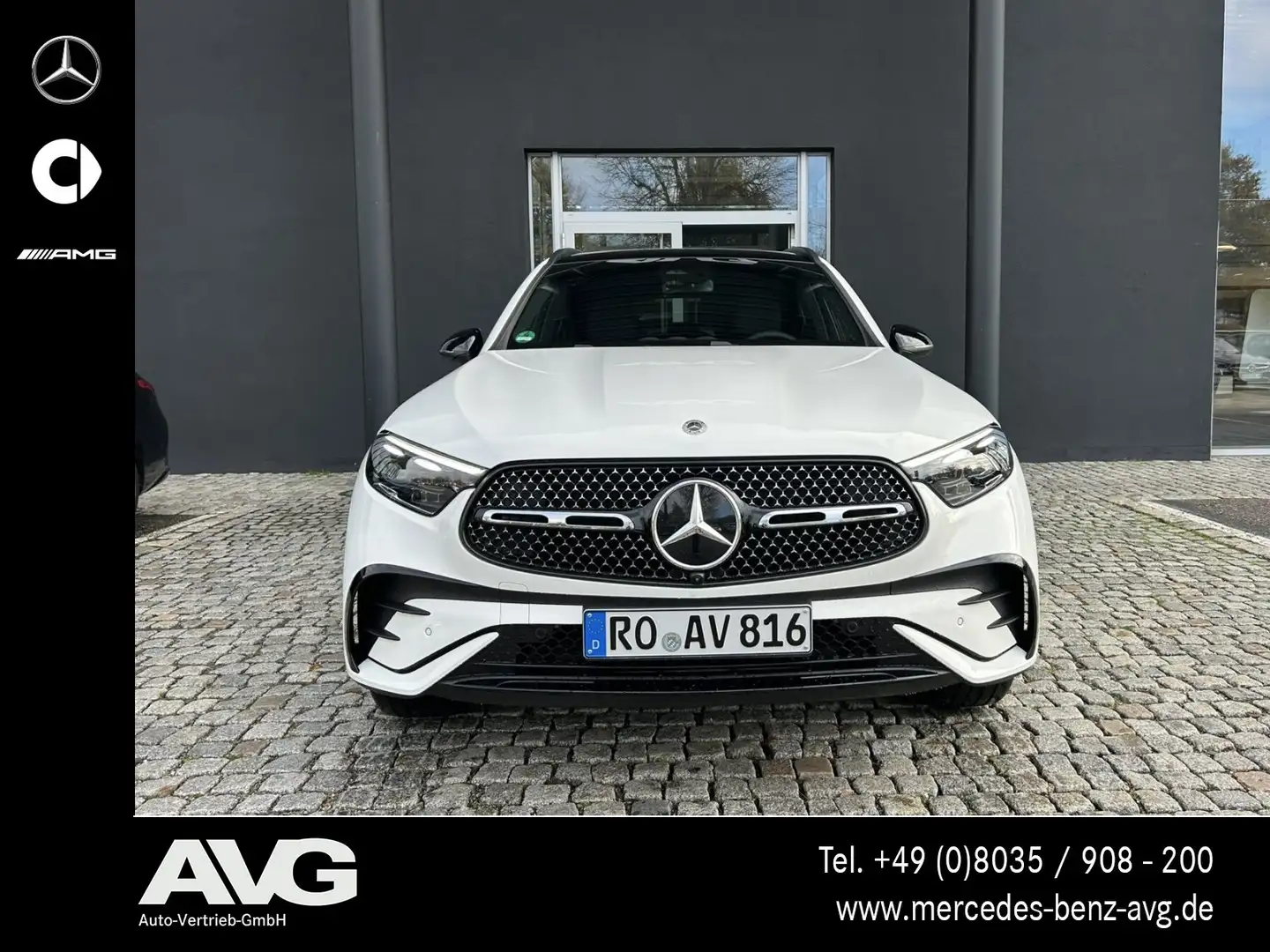 Mercedes-Benz GLC 220 GLC 220 d 4M AMG Pano AHK DIGITAL Night RF 360° Weiß - 2