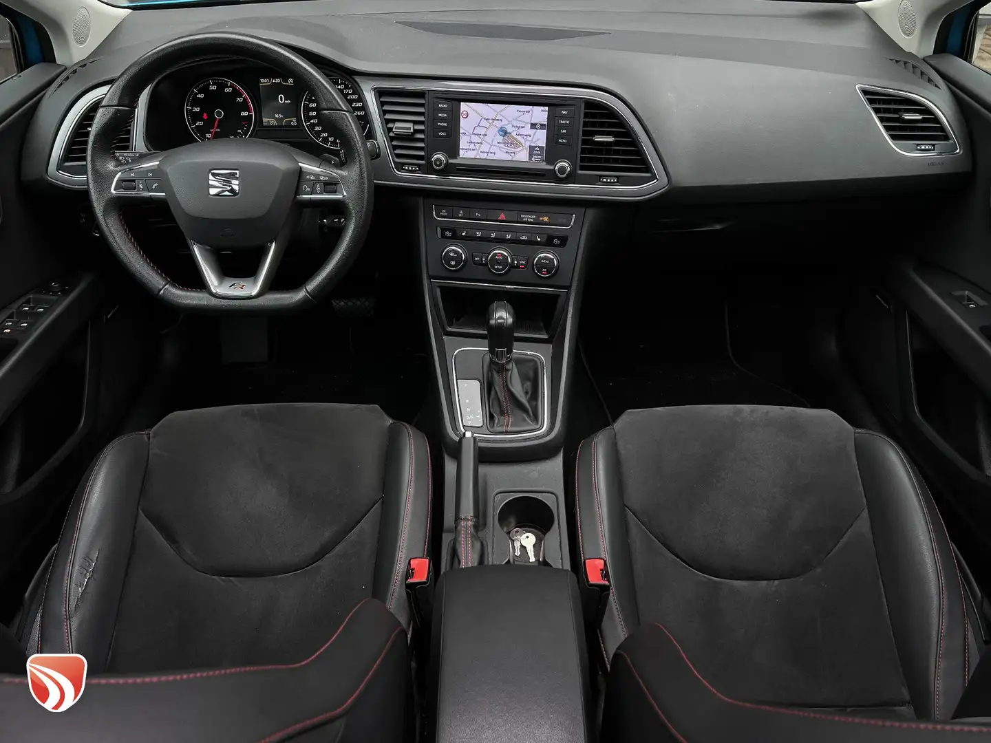 SEAT Leon 1.4 TSI ACT FR Dynamic 150pk | Automaat | Pano | L Blauw - 2