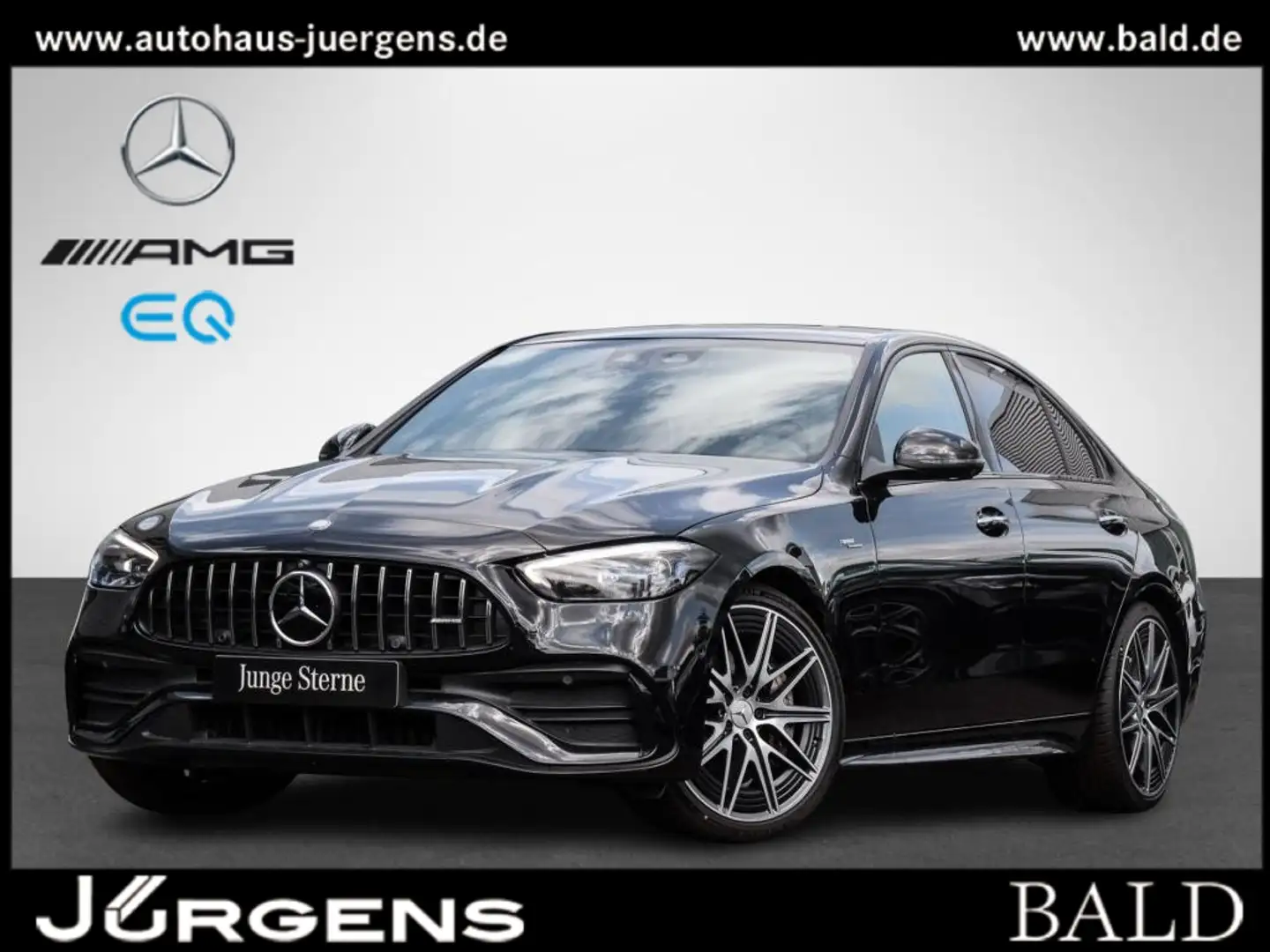 Mercedes-Benz C 43 AMG 4M Wide/Digital/Pano/360/Memo/Night/20" Negro - 2