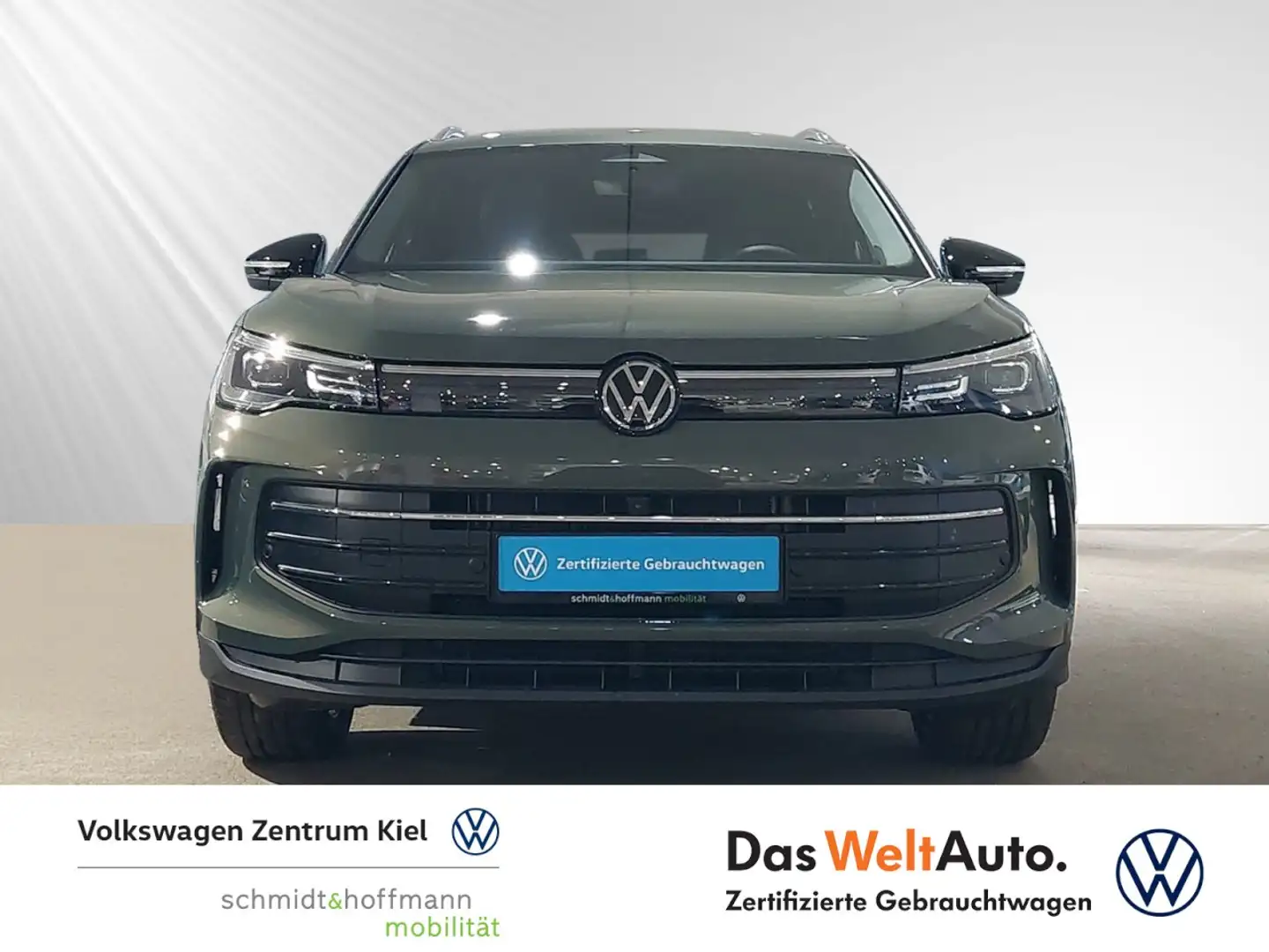 Volkswagen Tiguan GOAL 1.5 eTSI NAVI+SITZHZ+ACC+RFK+CARPLAY Klima Grün - 2