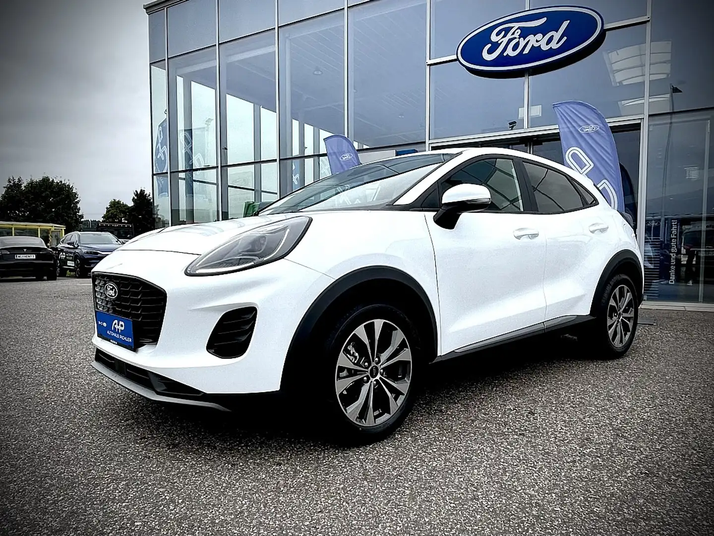 Ford Puma Titanium 1,0 EcoBoost Hybrid 125PS LEASING AKTION Weiß - 2