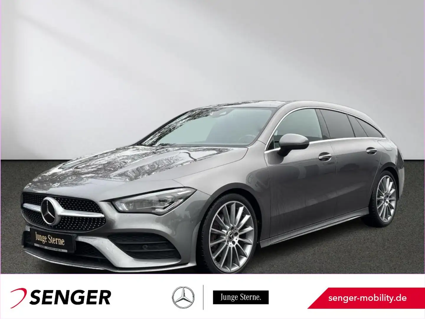 Mercedes-Benz CLA 220 d SB AMG Line Panorama AHK Multibeam Grau - 1