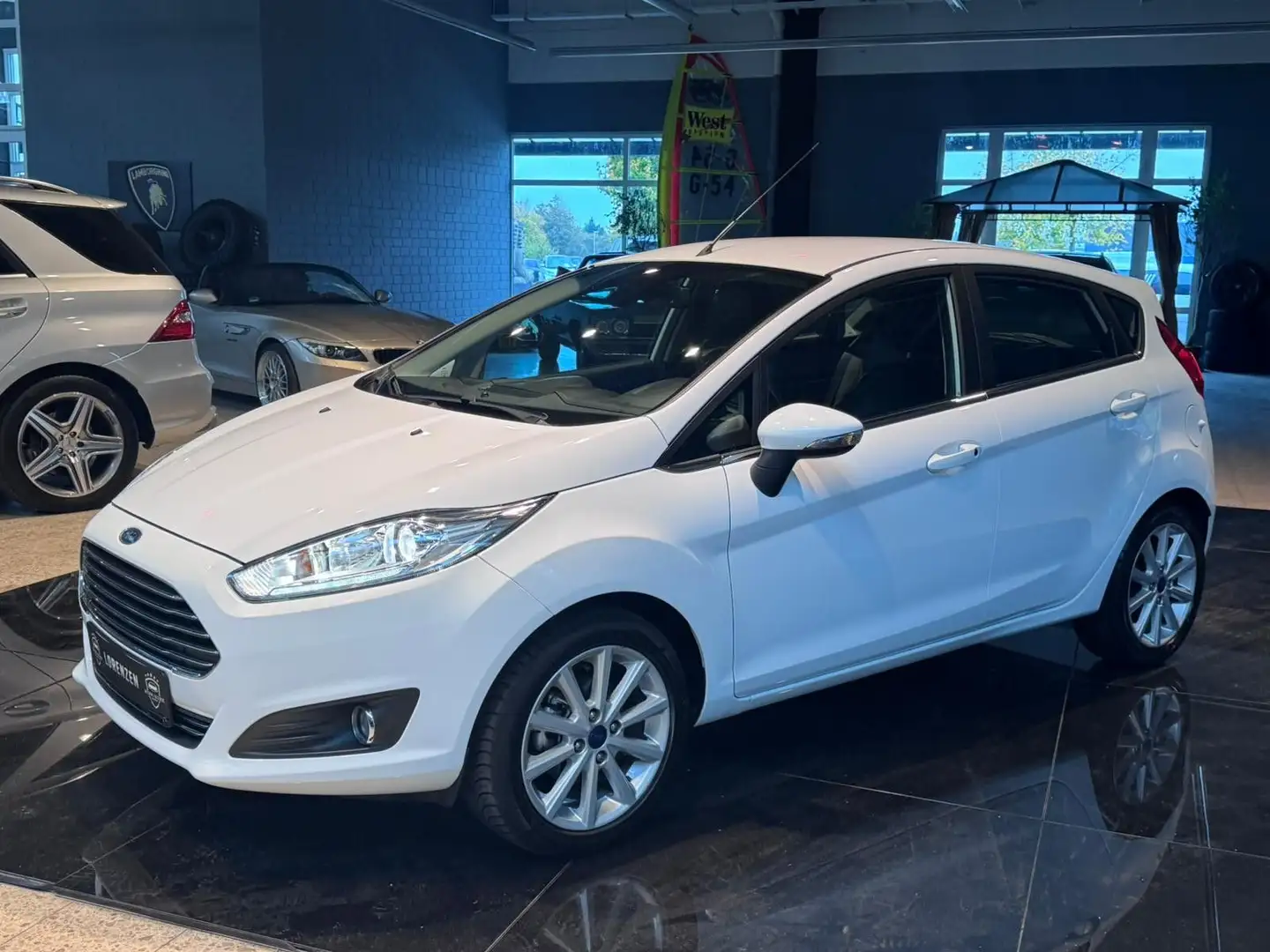Ford Fiesta Titanium Sport Leder SYNC Sihzg LED BT Weiß - 1